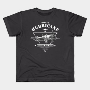 Hawker Hurricane WW2 Fighter Aircraft Kids T-Shirt